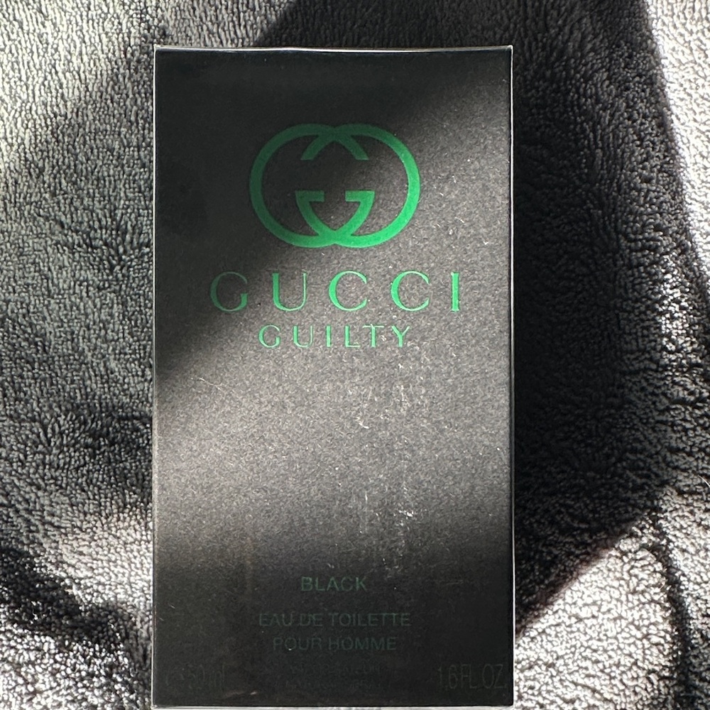 Gucci Guilty Black Fragrance with Green Logo